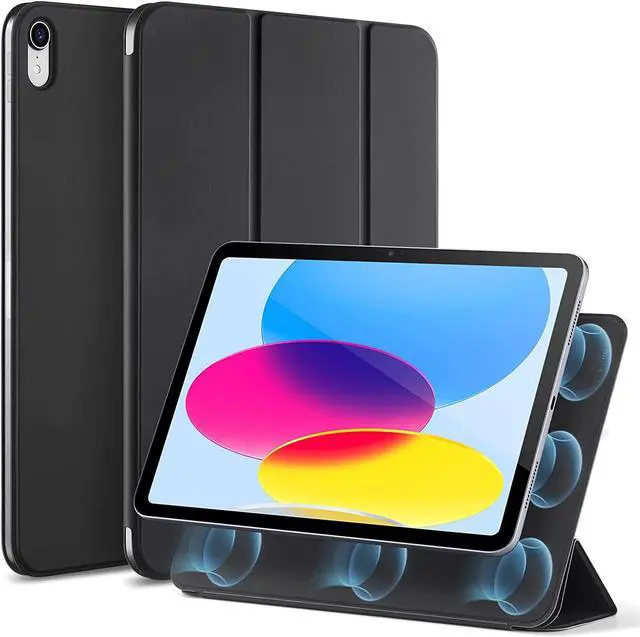 Main image of ESR for iPad (A16) 11th/10th Generation Case(2025/2022,10.9 Inch), Convenient Magnetic Attachment, Two-Way Trifold Stand, Lightweight Protection, Auto Sleep/Wake, Rebound Series, Black