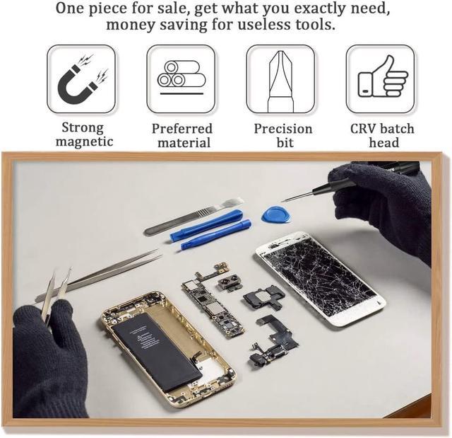 Alt view image 3 of 7 - Kingsdun 1.5mm Pentalobe P6 Screwdriver for MacBook Pro & Macbook Pro Retina/Air Battery/Trackpad/Air Keyboard/Air Assembly and iphone8/X/XR/12/13/13 pro