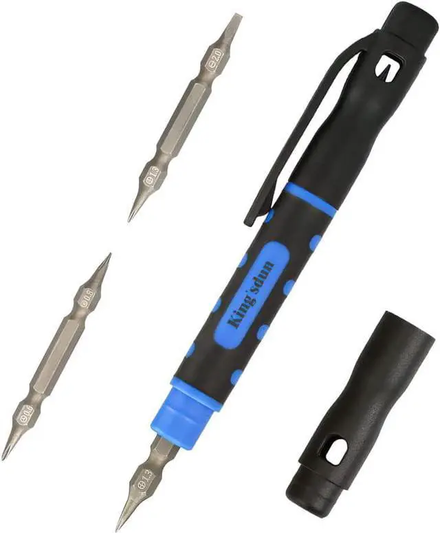 Main image of Kingsdun 4 in 1 Repair Tool Kit for iPhone 7 with Y000 Tripoint Screwdriver, P2 Pentalobe & PH0000 Phillips Screwdriver for iPhone 6/7/7Plus, X/8/8 Plus, iPod and iWatch