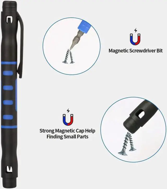 Alt view image 3 of 7 - Kingsdun 4 in 1 Repair Tool Kit for iPhone 7 with Y000 Tripoint Screwdriver, P2 Pentalobe & PH0000 Phillips Screwdriver for iPhone 6/7/7Plus, X/8/8 Plus, iPod and iWatch