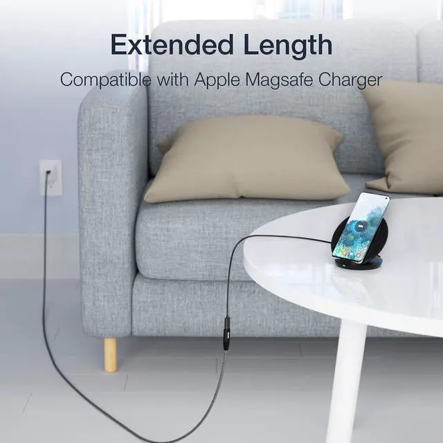 Alt view image 5 of 7 - USB C Extension Cable 2FT + 100W PD & 20Gbps USB C to USB C Cable 6.6FT