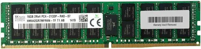 Main image of Hynix HMA42GR7MFR4N-TF DDR4-2133 16GB/2Gx72 ECC/REG CL13 Hynix Chip Server Memory