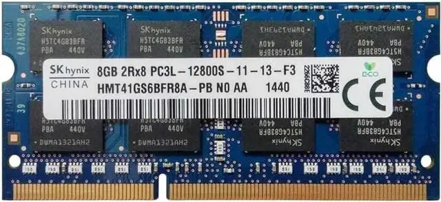 Main image of OEM  8GB 2Rx8 PC3L -12800S RAM Memory HMT41GS6AFR8A-PB