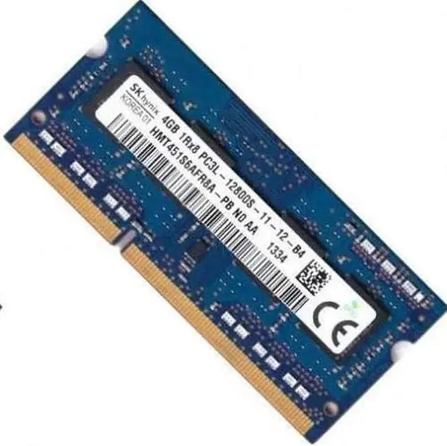 Main image of 4GB HMT451S6AFR8A-PB DDR3 1Rx8 PC3L-12800S Laptop Memory