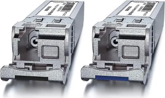 Main image of ipolex a Pair of 10GBase-BIDI Transceiver Compatible with Cisco SFP-10G-BXD-I/SFP-10G-BXU-I, 10G SFP+ BiDi 1330nm-TX/1270nm-RX, SMF, up to 20 km, for Cisco, Ubiquiti UniFi, Netgear,D-Link and More