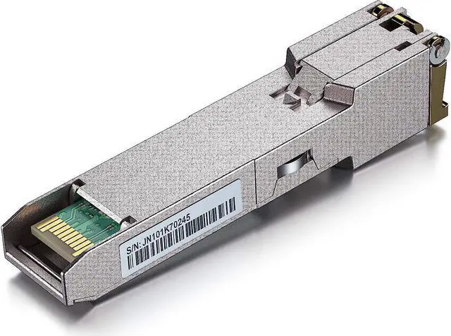 Alt view image 4 of 6 - 1.25G SFP-T, 1000BASE-T Copper SFP, SFP to RJ45 SFP, Compatible with Brocade E1MG-TX, XBR-000190