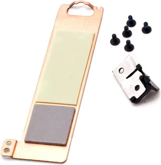 Alt view image 4 of 6 - M.2 SSD Heat Shield w/ Support Bracket 2FFR0 X3DN4 Replacement for Dell Latitude 5480 5590 5580 5490 5491 5591 5280 5290 Precision 3520 3530