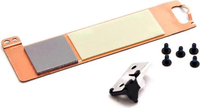 Alt view image 5 of 6 - M.2 SSD Heat Shield w/ Support Bracket 2FFR0 X3DN4 Replacement for Dell Latitude 5480 5590 5580 5490 5491 5591 5280 5290 Precision 3520 3530