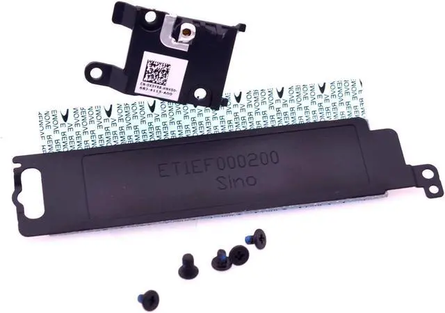 Alt view image 5 of 7 - 2280 M.2 SSD Heatsink Cover 1X2MT 01X2MT w/HDD End Mounting Bracket X3YR8 0X3YR8 for Dell Latitude E5470 E5570 E5270 5470 5570 Precision M3510