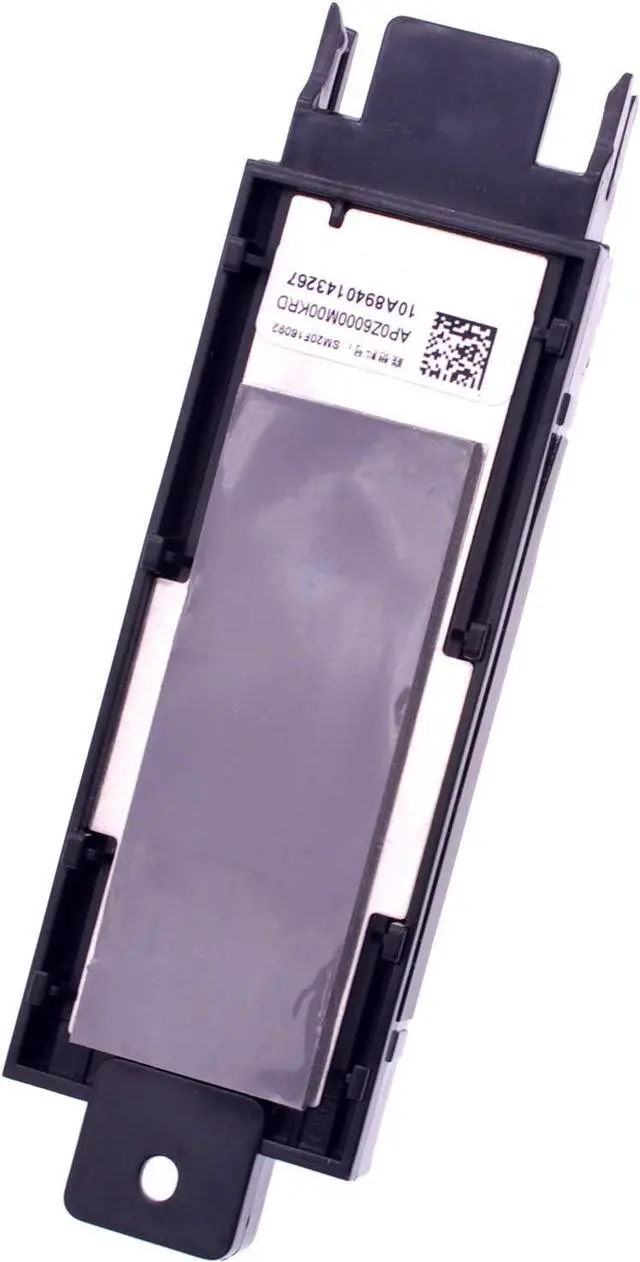 Alt view image 2 of 6 - Nvme PCIe 2280 M.2 SSD Tray Caddy Bracket Heatsink Cover AP0Z6000M00KRD Replacement for Lenovo ThinkPad P50 P51 P70 P71 4XB0K59917