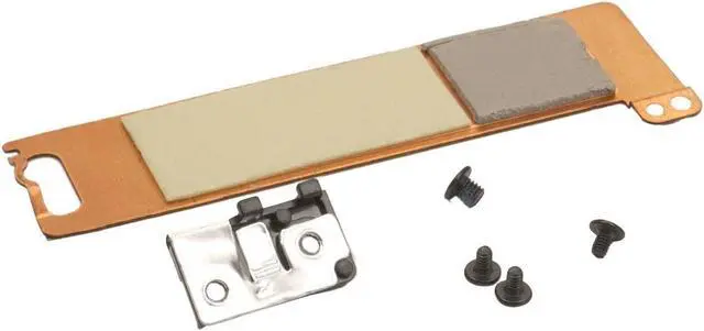 Alt view image 6 of 6 - M.2 SSD PCIe Nvme Frame 2FFR0 & Heatsink Bracket X3DN4 Replacement for Dell Latitude E5580 5480 Precision M3520
