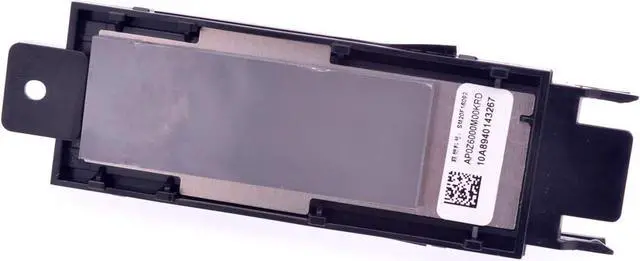 Alt view image 4 of 6 - Nvme PCIe 2280 M.2 SSD Tray Caddy Bracket Heatsink Cover AP0Z6000M00KRD Replacement for Lenovo ThinkPad P50 P51 P70 P71 4XB0K59917