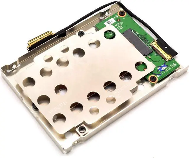 Alt view image 5 of 6 - NVME M.2 PCIe SSD to 2.5 inch Hard Drive Caddy Bracket Tray with SATA HDD Cable for Lenovo ThinkPad X270 CT470 NS-A933 (Long Cable)