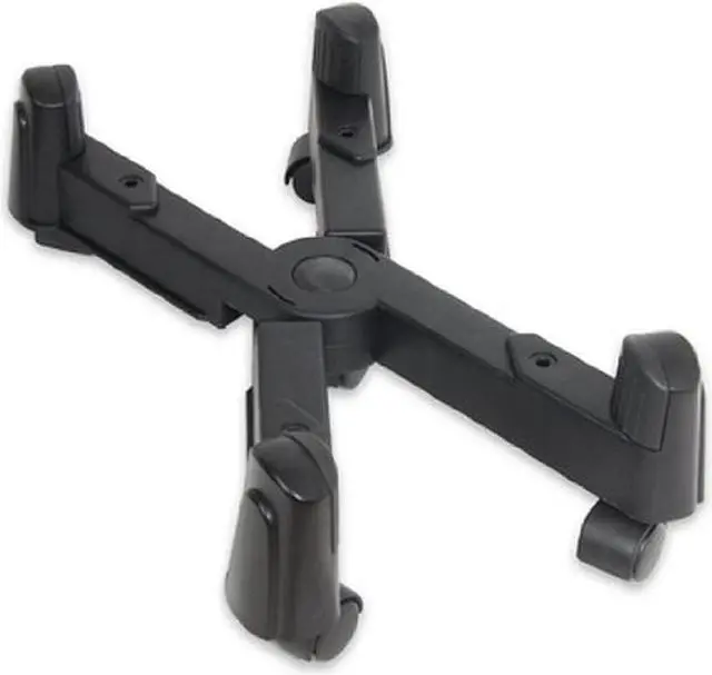 Main image of IO CREST Mobile Desktop Tower Computer Floor Stand Rolling Caster Wheels and Adjustable Width from 6 to 10 Inches