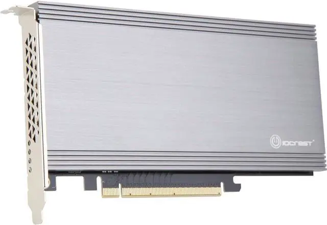 Main image of Syba Dual M.2 M-Key NVMe Ports to PCIe 3.0 x16 Bifurcation Riser Controller - Support Non-Bifurcation Motherboard (SI-PEX40129)