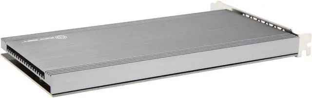 Alt view image 5 of 5 - Syba Dual M.2 M-Key NVMe Ports to PCIe 3.0 x16 Bifurcation Riser Controller - Support Non-Bifurcation Motherboard (SI-PEX40129)