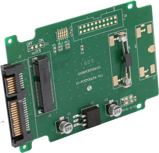 Main image of Syba Mini-SATA mSATA 50 mm SSD Connector to SATA III 2.5 Converter Adapter (SY-ADA40050)