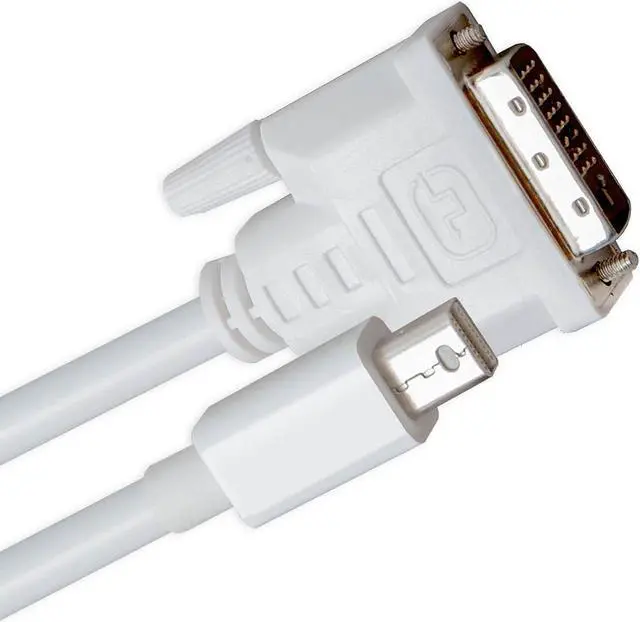 Alt view image 5 of 6 - Syba SY-CAB33022 6' Mini DisplayPort 1.2 to DVI-D DL Cable