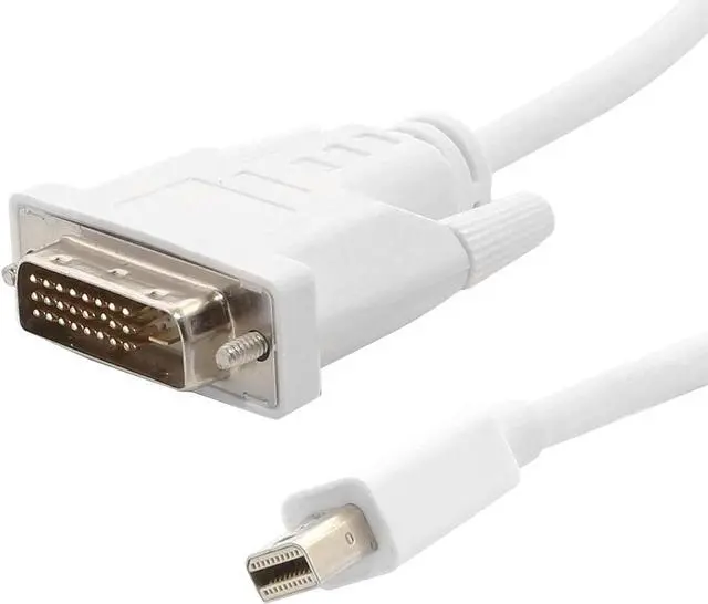 Alt view image 6 of 6 - Syba SY-CAB33022 6' Mini DisplayPort 1.2 to DVI-D DL Cable