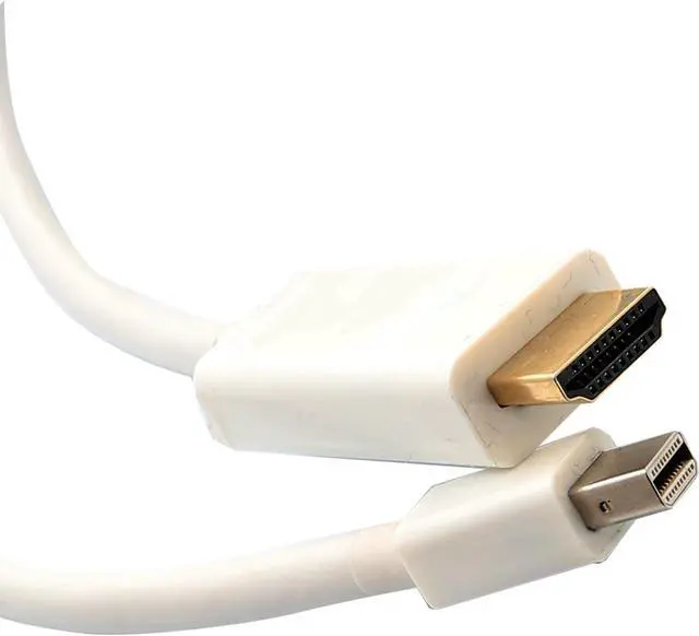 Alt view image 6 of 7 - Syba Mini Displayport 1.2 to HDMI 1.4 Cable, 9' - SY-CAB33020