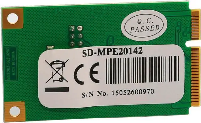 Alt view image 7 of 7 - Syba 19-Pin USB 3.0 Header Mini PCI-Express Card with Female USB 3.0 Cable SD-MPE20142