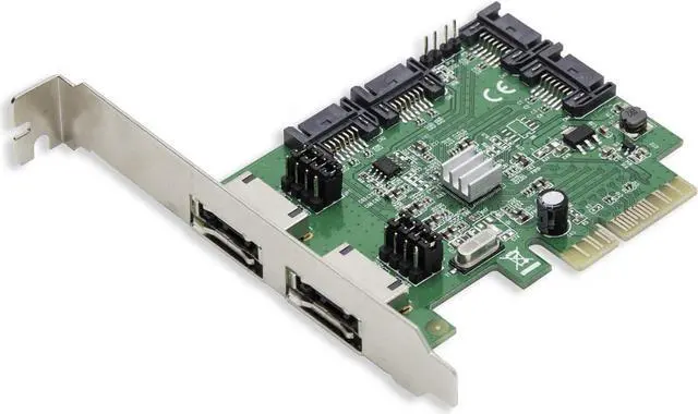 Main image of Syba SD-PEX40054 4 Port SATA III Raid Hyper Duo PCIe 2.0 x 2 Card