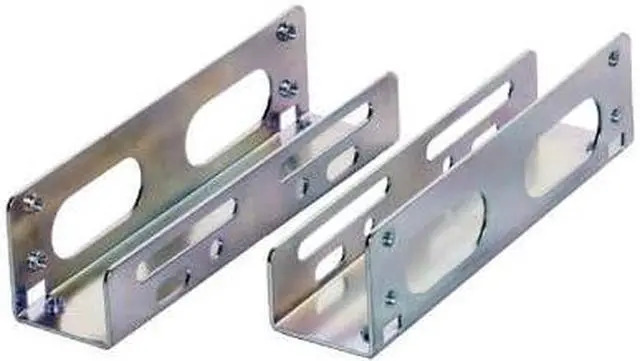 Main image of Syba 3.5" Hard Drive Mounting Bracket Adapter for 5.25" Internal Bay Drive (SY-ACC35017)