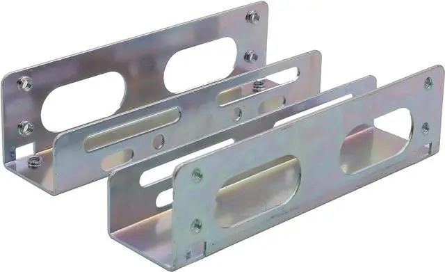 Alt view image 3 of 7 - Syba 3.5" Hard Drive Mounting Bracket Adapter for 5.25" Internal Bay Drive (SY-ACC35017)