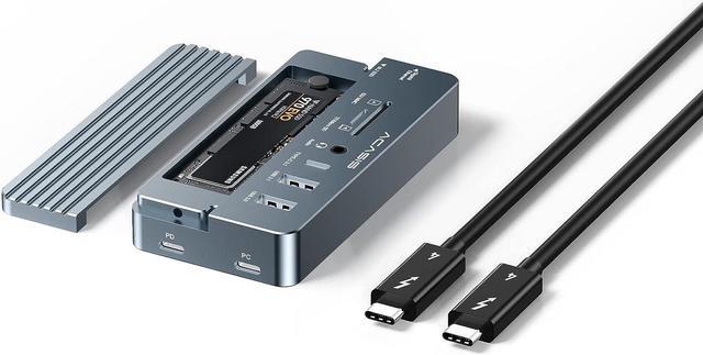 ACASIS 10-in-1 USB-C Hub with SSD Enclosure, 10Gbps M.2 NVMe