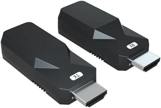 Main image of HDMI Extender 165ft Audio Video 1080P Over Cat5 Cat6 Ethernet Cable Transmit Lossless Signal HDMI Long Distance Extension Adapter