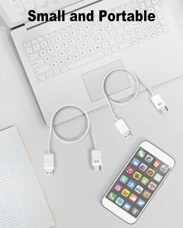 Alt view image 7 of 7 - Wireless HDMI Transmitter and Receiver, avedio links 1080P Wireless HDMI Extender Kit, 131FT Portable HDMI Display Adapter for Streaming Video/Audio from Laptop, PC to HDTV/Projector