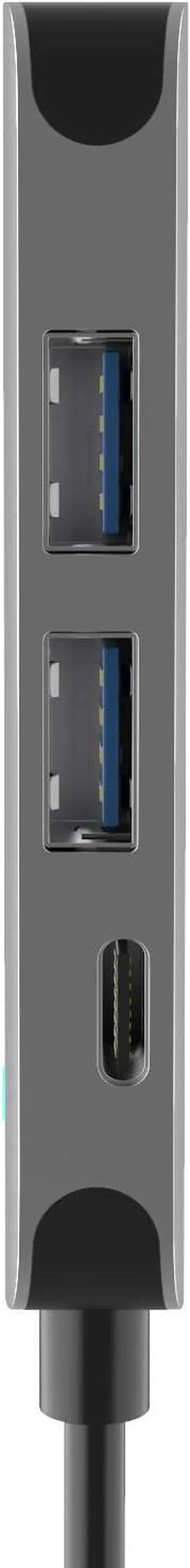 Alt view image 4 of 7 - USB C Docking Station, 12 in 1 USB C Hub,Triple Monitor Type C to DP + HDMI + VGA Adapter, Laptop Docking Station Extended Display Multiport USB 3.0 SD/TF Audio for Dell, Surface, HP, Lenovo Laptops