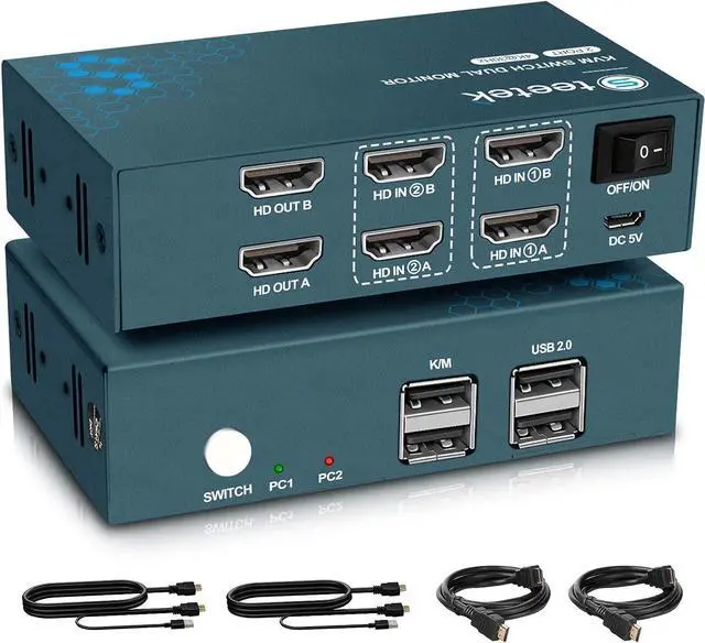 Main image of HDMI Switch 8k Ultra HD 3 in 1 Out, with IR Romote Control, 48Gbps High-Speed HDMI 2.1 Switcher, Support 8K@60Hz, 4K@120Hz, 1080P@240Hz, Compatible with Xbox X, PS5, TV, Monitors
