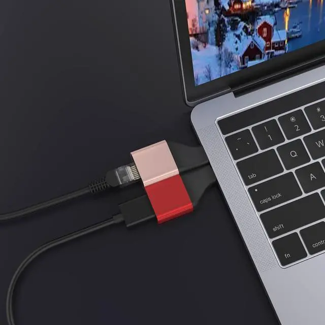 Alt view image 3 of 7 - USB C to HDMI adpter,4k@60HZfor MacBook Pro, MacBook Air, iPad Pro, Pixelbook, XPS, Galaxy, and More (USB C to HDMI 4K@60HZ) DP Alternative Mode Required