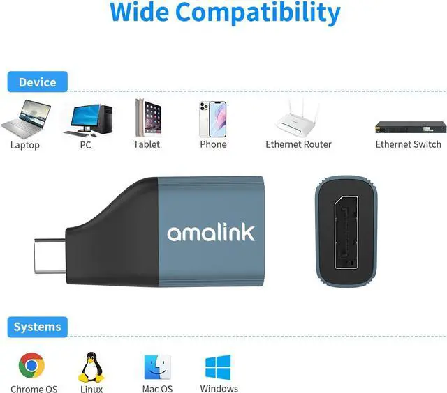 Alt view image 5 of 7 - USB C to HDMI adpter,4k@60HZfor MacBook Pro, MacBook Air, iPad Pro, Pixelbook, XPS, Galaxy, and More (USB C to HDMI 4K@60HZ) DP Alternative Mode Required