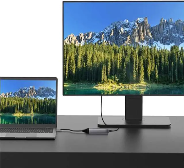 Alt view image 3 of 6 - USB C to HDMI Adapter with 3*USB 3.0, USB C to USB 3.0 HUB, Compatible with MacBook Pro, iPad, MacBook/Air, iPad Air, XPS 15/13, Surface,Android .DP Alternative Mode Required (3*USB3.0+4K HDMI)