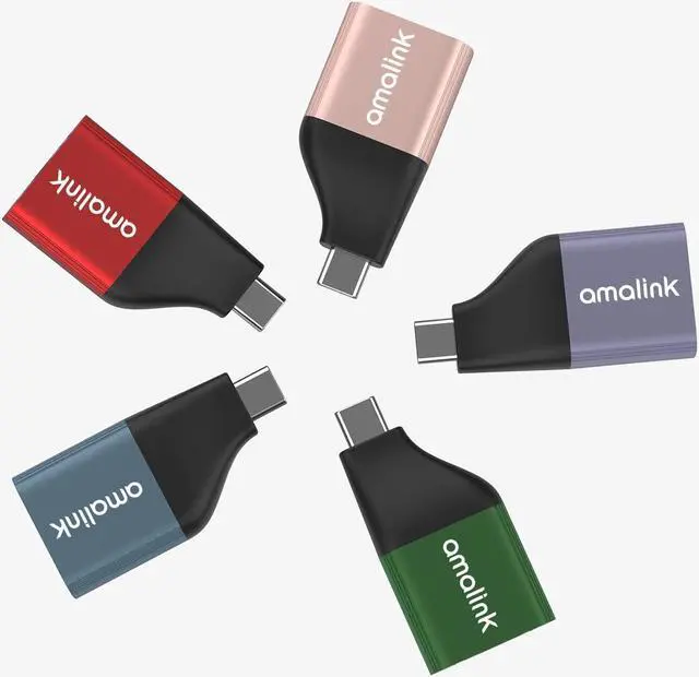 Alt view image 2 of 7 - USB C to HDMI adpter,4k@60HZfor MacBook Pro, MacBook Air, iPad Pro, Pixelbook, XPS, Galaxy, and More (USB C to HDMI 4K@60HZ) DP Alternative Mode Required