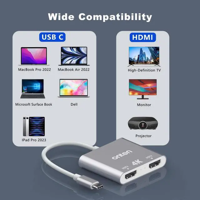 Alt view image 2 of 7 - USB C HUB with 3*USB 3.0 and SD/TF Card Reader.USB C to USB A Multi-Function Adapter