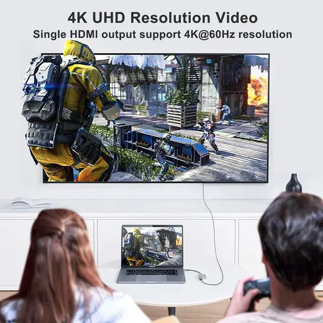 Alt view image 7 of 7 - USB C HUB with 3*USB 3.0 and SD/TF Card Reader.USB C to USB A Multi-Function Adapter
