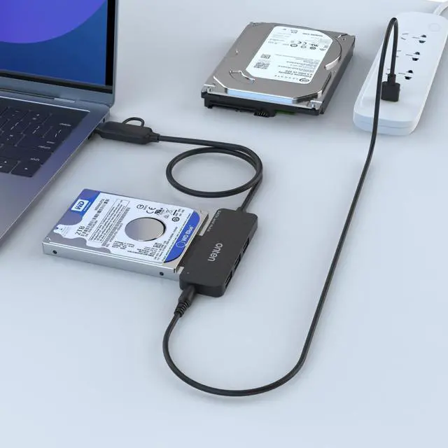 Main image of Onten USB-A/C HUB, USB 3.0 to SATA Adapter