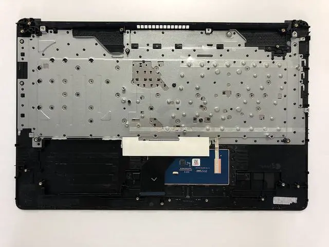 Alt view image 2 of 7 - Replacement for HP Pavilion17BY 17-by 17CA 17-CA Laptop Upper Case Palmrest Non-Backlit Keyboard Touchpad Assembly Part L22751-001 6070B1308101