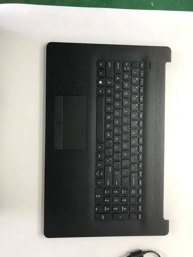 Alt view image 4 of 7 - Replacement for HP Pavilion17BY 17-by 17CA 17-CA Laptop Upper Case Palmrest Non-Backlit Keyboard Touchpad Assembly Part L22751-001 6070B1308101