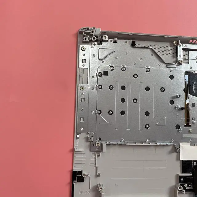 Alt view image 7 of 7 - Replacement for HP 17BY 17-by 17CA 17-CA Laptop Upper Case Palmrest Backlit Keyboard Touchpad Assembly Part with ODD L92783-001 6070B1308113 Top Cover Sliver 2020 Year