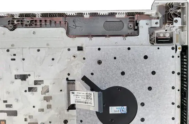 Alt view image 4 of 5 - Replacement Laptop Upper Case Palmrest Backlit Keyboard Assembly Part for HP ProBook 450 G6 450 G7 L45090-001 Sliver - OEM