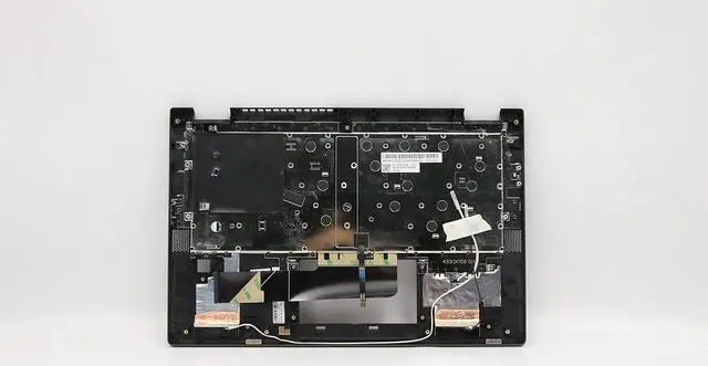 Alt view image 6 of 7 - Replacement Laptop Upper Case Palmrest Backlit Keyboard Assembly Part for Lenovo Flex 5-14IIL05 ARE05 ITL05 5CB0Y85490 Gray