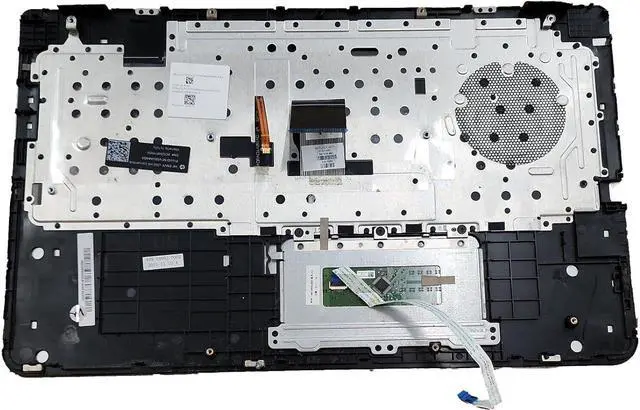 Alt view image 2 of 6 - Replacement Laptop Upper Case Palmrest Backlit Keyboard Assembly Part for for HP Envy 15-w113cl X360 M6 15-W105WM 15T-W200 15-W110NR 15 W M6-W 807526-001 Sliver