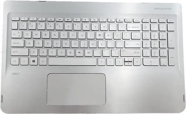Main image of Replacement Laptop Upper Case Palmrest Backlit Keyboard Assembly Part for for HP Envy 15-w113cl X360 M6 15-W105WM 15T-W200 15-W110NR 15 W M6-W 807526-001 Sliver