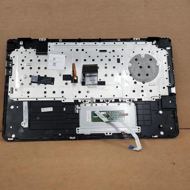 Alt view image 4 of 6 - Replacement Laptop Upper Case Palmrest Backlit Keyboard Assembly Part for for HP Envy 15-w113cl X360 M6 15-W105WM 15T-W200 15-W110NR 15 W M6-W 807526-001 Sliver