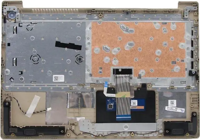 Alt view image 2 of 7 - Replacement for Lenovo IdeaPad 3 15IIL05 15IML05 15ADA05 Laptop Upper Case Palmrest Non-Backlit Keyaboard with Touchpad Assembly Part SBB0X77935 5CB0X57656 5CB1D03627 Gold
