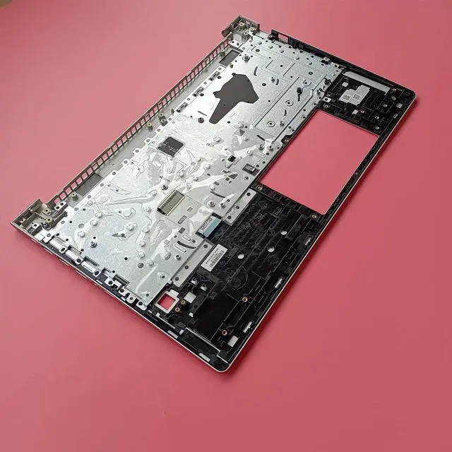 Alt view image 4 of 7 - Replacement Laptop Upper Case Palmrest Backlit Keyboard Assembly Part for HP ProBook 450 G8 455 G8 M21742-001 Silver